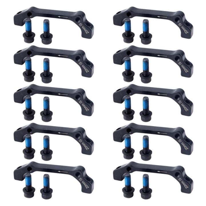 10X Disc Brake Caliper Mount Adapter Is/Post Front 180mm Rear 160mm for Shimano Hayes Mtb
