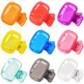 5 Pcs Head Covers Toothbrush Protector Cap Brush Pod Case Protective Portable Plastic Clip for Household Travel.