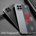 Biruiqu For Samsung Galaxy M33 5G Shockproof Anti Slip Soft TPU Sandstone Matte Back Case Cover. 
