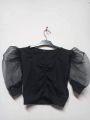 Cotton Crop top Short body and tissu sleeve blouse for Women and girls. 