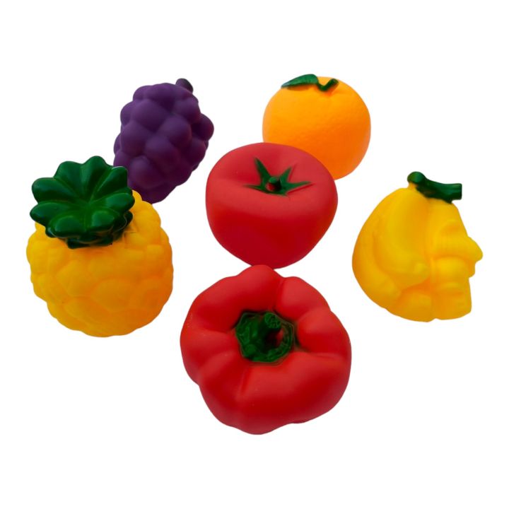 Soft Fruits Set For Kids Soft toys Food Grade