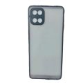 Yonpor matte Case For Samsung Galaxy Note 10 Lite -  Luxurious Smoky Matte Case Shockproof Contrast Color Hit Button Hard Silicone Transparent Back Cover. 