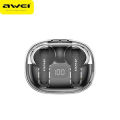 Awei T86 ENC Wireless Bluetooth 5.3 Earphones IPX6 Waterproof Bluetooth Headphones Hifi Stereo Sports Headset Gaming Earbuds.