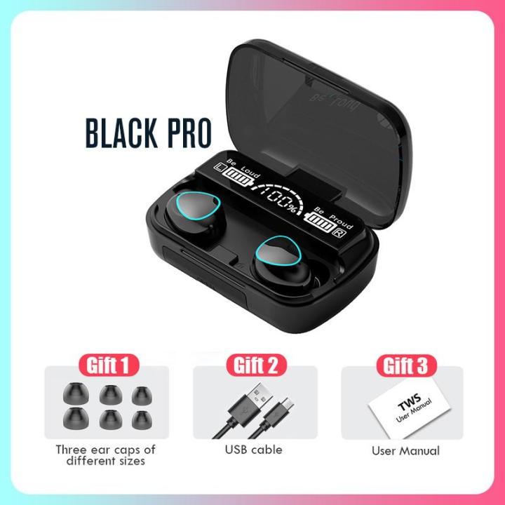 M10 Tws Wireless Earphone Touch Bluetooth Earplugs In The Ear Stereo Sport Headsets - Headphone - Earphone - Headphone