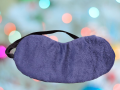 Sleeping Eye Mask for Travel Comfortable Cotton Sleep Mask with Elastic Band Unisex Black Eye Mask for Deep Sleep. 