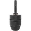 Keyless Drill Chuck Adapter, 2-13mm 1/2-20UNF Mount Heavy Duty Professional Converter Tool with SDS Plus Shank Adaptor.
