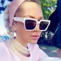 Fashion Women Sunglasses Brand Designer Square Shades for Women Retro Fashion Women Luxury Sunglasses Lentes De Sol Mujer.