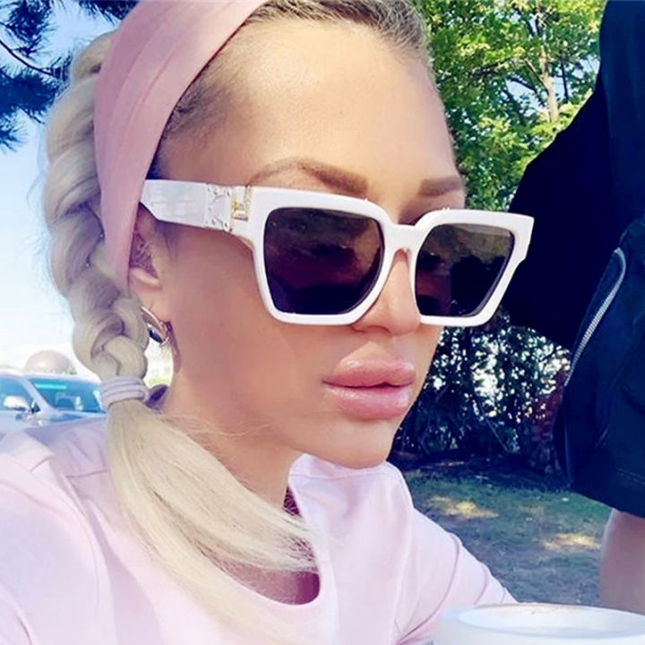 Fashion Women Sunglasses Brand Designer Square Shades for Women Retro Fashion Women Luxury Sunglasses Lentes De Sol Mujer
