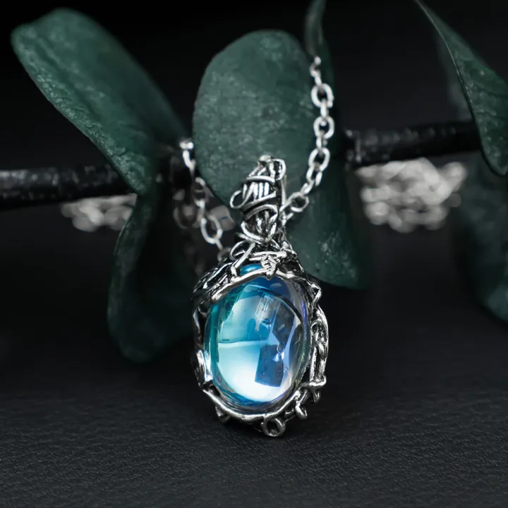 Crystal%20Pendant%20Necklace%20Chain%20Moonstones%20Chain%20of%20Thorns%20Choker%20for%20Women%20Female%20Fashion%20Jewelry%20for%20Girl%20-%20Image%202