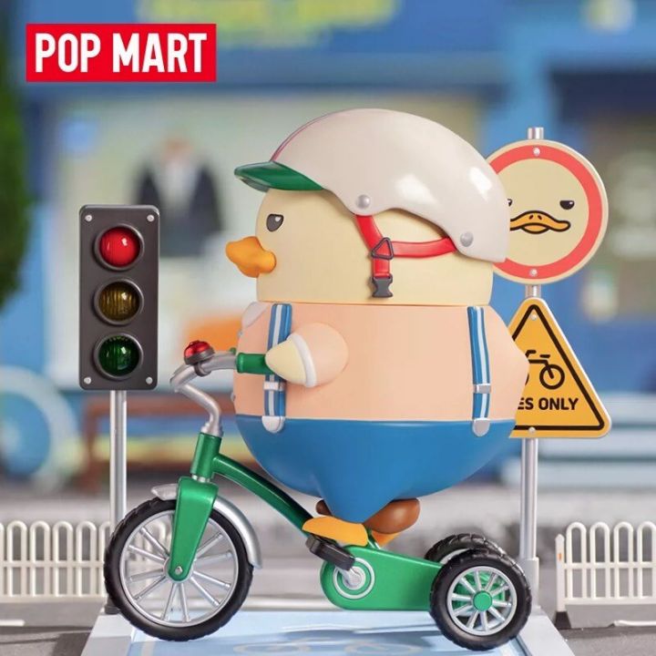 Popmart Tricycle Duckoo Ya PVC Kawaii Anime Action Figure