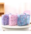 Travel Makeup Bag Large Cosmetic Bag Make up Case Organizer for Women and Girls. 