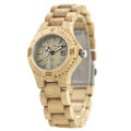 BEWELL Fashion Gifts Women's Wooden Watch Luminous Calendar Quartz Student Watch Factory Direct Stock. 