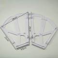 2Pcs Shoes Drawer Flipping Frame Household Furniture Shoe Rack Hinged Flip Plate. 