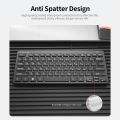 uFound U-71 Wired Business Office Keyboard 78-key USB Powered Chocolate Square Keycap Keyboard for Home/Office Grey.