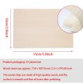 15 Pack Unfinished Wood Sheets,Balsa Wood Thin Wood Board for House Aircraft Ship Boat Arts and Crafts,DIY Ornaments.