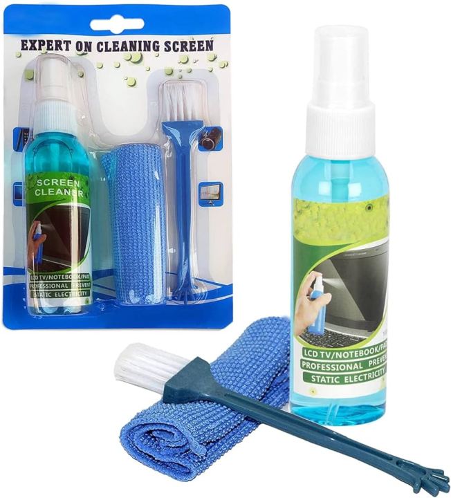 Laptop and Monitor Screen Cleaner Notebook & LCD Cleaning Kit