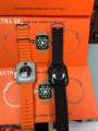 Ultra S9 Android 4G/5G Smartwatch With Dual Camera 4GB/64GB (Body Color-Golden with double Straps). 
