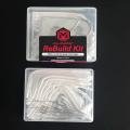 1set Diy Tool Rebuild Kit Mesh Coil Resistance Wire With Feet For Xros 1.2ohm Xros 1.0ohm Xros 0.8ohm. 
