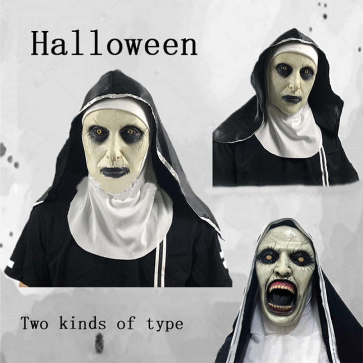 Scary%20Nun%20Mask%20Costume%20Horror%20Full%20Head%20Mask%20with%20Scarf%20Adult%20Creepy%20Costumes%20Party%20Props%20Plastic%20Ghost%20Latex%20Nun%20Dress%20Up%20Mask%20-%20Image%202