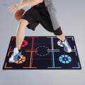 Basketball Training Mat Shock Absorbing Teaching Prop Basketball Footwork Mat for 107cmx76cmx0.3cm. 
