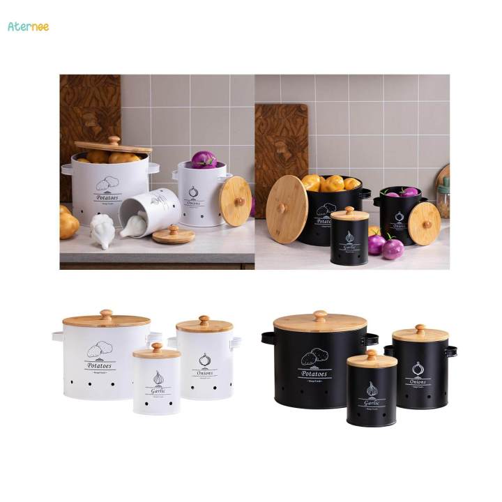 3Pcs%20Potato%20Onion%20Garlic%20Pot%20Vegetable%20Storage%20Tin%20Breathable%20Metal%20Box%20-%20Image%207