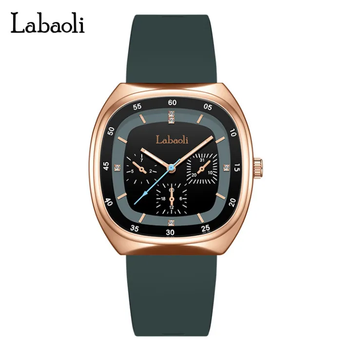 New%20Laboli%20Women's%20Watch%20Silicone%20Band%20Generous%20Watch%20Quartz%20Watch%20Waterproof%20Watch%20-%20Image%205