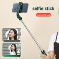 Bluetooth Wireless Selfie Stick Foldable Mini Tripod Extendable Monopod with Light Remote Shutter For IOS Android Cell Phone. 
