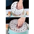 Stainless Adjustable Drop Lid Anti-Overflow Prevention Steaming Rack. 