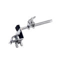 Cowbell Clamp Adjustable Bass Drum Hoop Cowbell Holder Stainless Steel Percussion Accessory For Drummer Drum Hardware. 