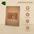 Papertree Vintage A5 Notebook Sketchbook Drawing Sketchpad My Attitude Perfect for Graphite Colour Pastel and Charcoal Art. 