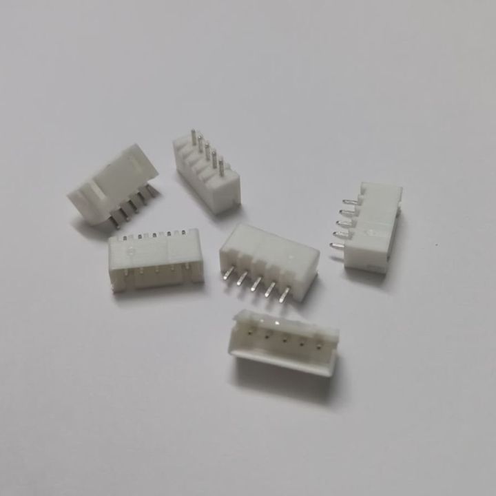 5Pcs-%205Pin%20WHITE%20MALE%20HEADER%20Female%20Housing%20JST%20XH%20Male%20Header%205%20Pin%202.54mm%20Pitch%20Male%20Connector%20For%20Electronics%20Projects%20PCB%20Mount%20Circuit%20Breadboard%20Friendly%20DIY%20Cables%20-%20Image%205