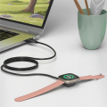 2PCS Replacement USB Charging Cable Cord Stand Wireless Charger for 3 &Sense Watch.