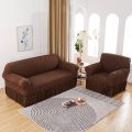 3+1 turkey sofa cover coffe colour. 