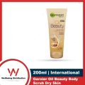 Garnier Oil Beauty Body Scrub for Dry Skin 200ml. 