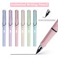 Eternal Pencil Unlimited Writing No Ink Pen Pencils for Writing Art Sketch Stationery Kawaii Pen School Supplies. 