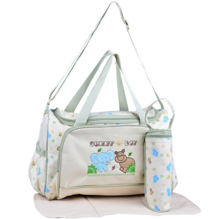 Baby Diaper Bag / Mom & Baby Travel Bag- 6 x 15 x 11 inches