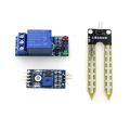 2X Soil Moisture Sensor Kit Automatic Watering System Manager with Mini Water Pump for Arduino DIY Kit EK1915. 
