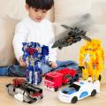 Transformation Toy Robot One Step Deformation Car Action Figure Model Dinosaur Toys for Boys.