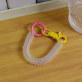 Heavy-Duty Spring Keychain Stretchy Spiral Spring Coil Retractable Coil Springs With Metal Clasp Key Chain Holder Lanyard.