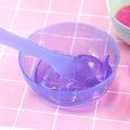 Diy Bowl Set Mud Tool Mixing Bowl With Spoon Crystal Mud Kids Toy Colorful Slime Container Box Diy Plasticine Slime Set For Clay.