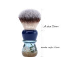 YAQI Atlantis 24mm Synthetic Hair Mens Shaving Brush. 