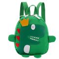 Cute Kids Kindergarten School Bag 3D Cartoon Dinosaur Mini Backpack Baby Boy Girl School Bag Green.