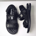 Sandals men's manufacturers fashion men's beach shoes dual-purpose casual velcro sandals on behalf of the hair sandals.
