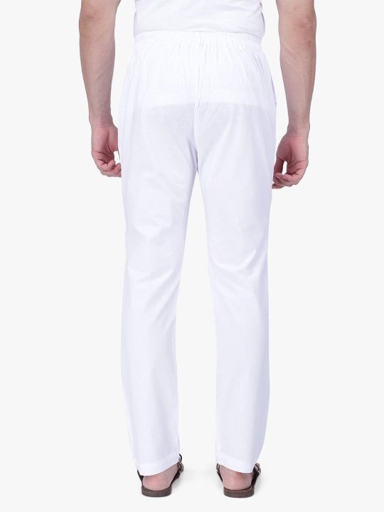 Stylish%20White%20Color%20Cotton%20Pant%20Pajama%20For%20Men%20-%20Image%204