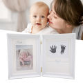 【Versatile】 Baby Hand Footprint Kit, 31.5x20.7x1.7cm Expanded Baby Handprint Footprint Kit for Record. 