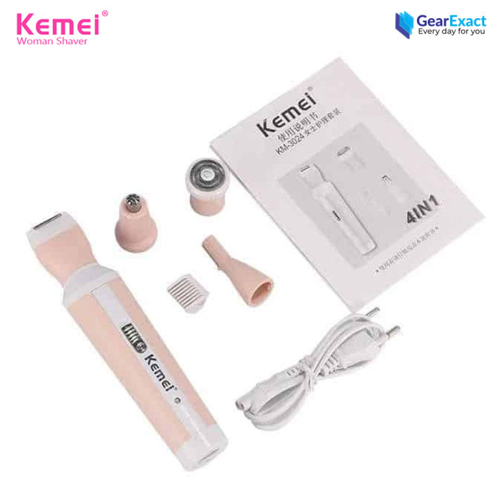 Kemei%20KM-3024%20Multifunctional%204%20in%201%20Face,%20Eyebrow,%20Nose,%20&%20Lady%20Shaver%20for%20Women%20-%20Image%205