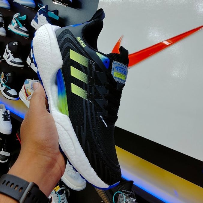 Mens%20shoes%20GALAXY%203%20steps%20RUNNING%20shoes%20black%20-%20Image%203