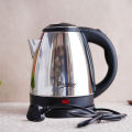 Nova Electric Kettle - 1.5L - Black and Silver.