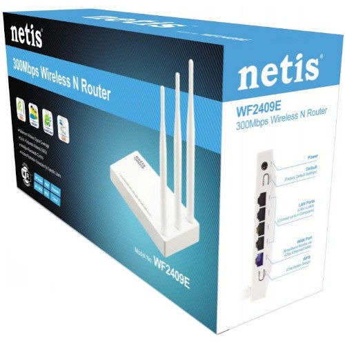 Netis Wireless N Router WF2409E | Daraz.com.bd