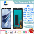 LCD For Samsung Galaxy J6 LCD Display Touch Screen Digitizer Assembly J600 Replacement Parts. 